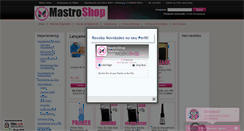Desktop Screenshot of mastroshop.com.br